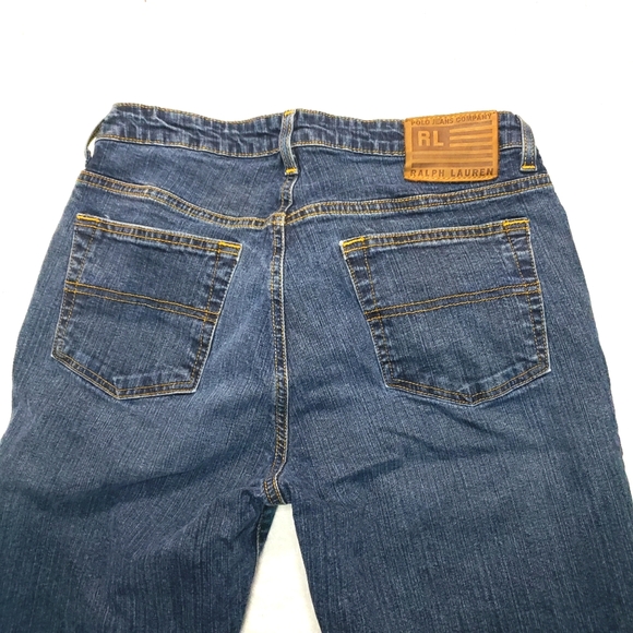 Ralph Lauren Woman's Blue Stretch Kelly Jeans Size 8x30 - Picture 9 of 16